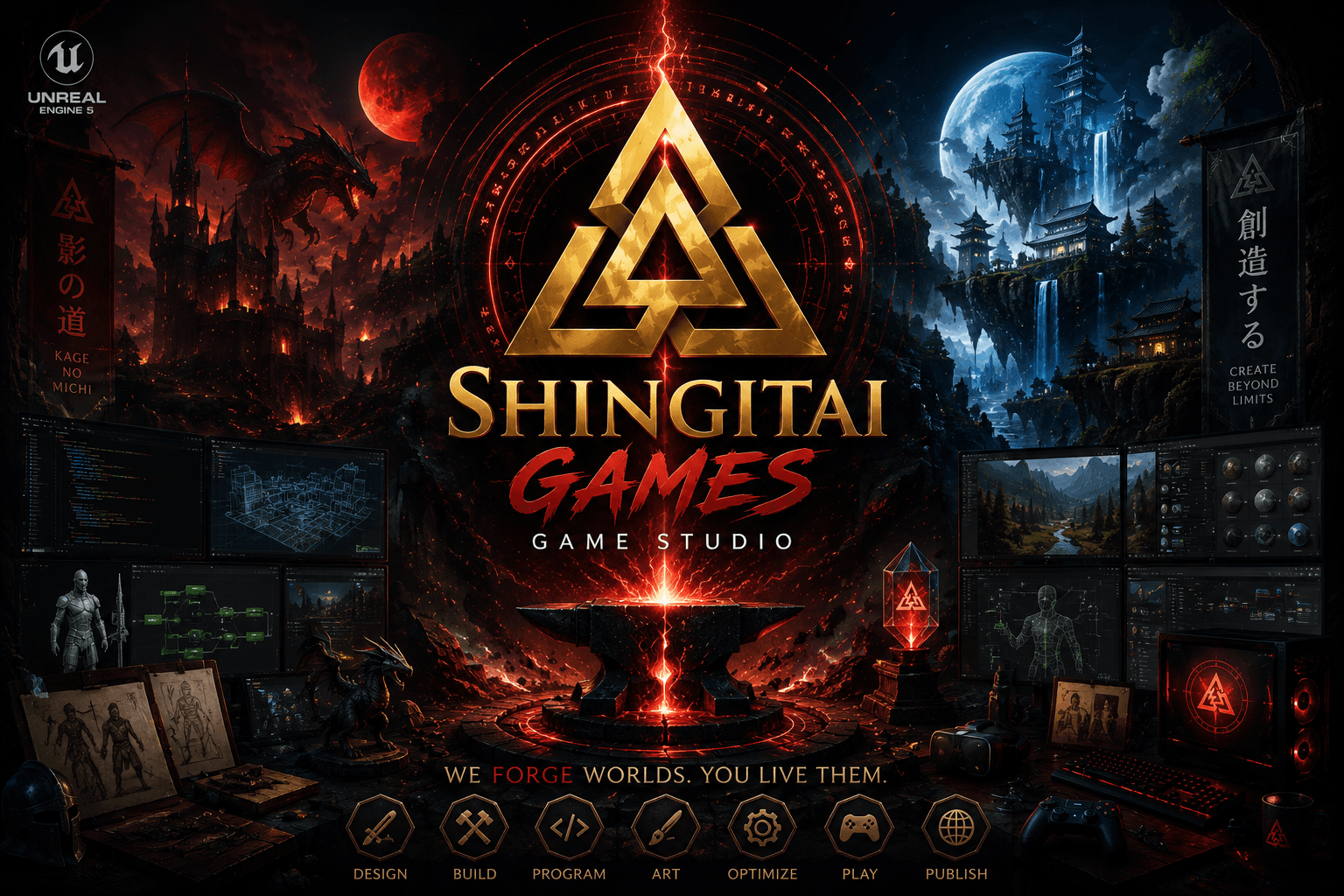 Game Studio ecosystem visual
